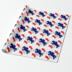 EQUESTRIAN   INCIPIO  WRAPPING PAPER