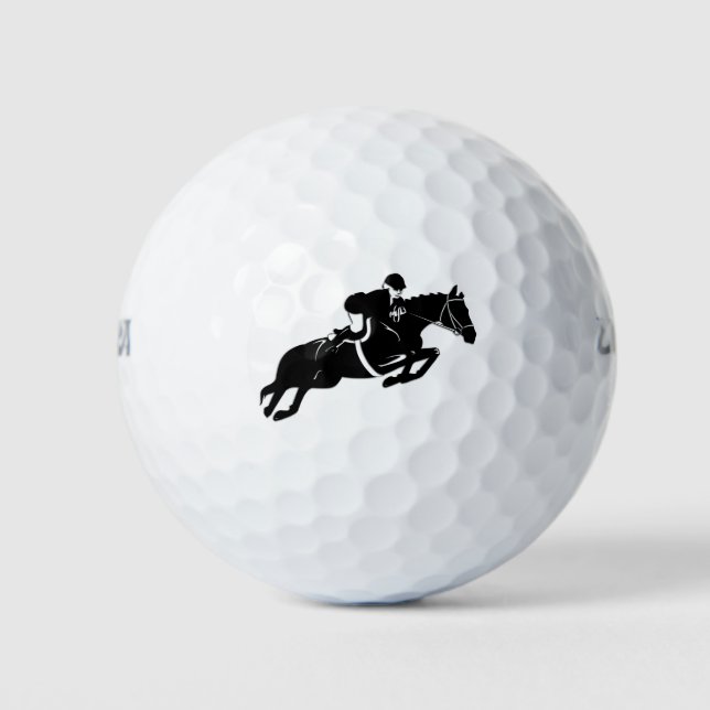 Equestrian Jumper Golf Balls (Front)