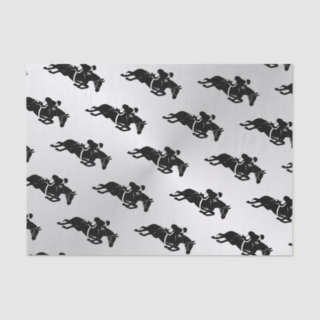 Equestrian Jumper Tissue Paper (Front)