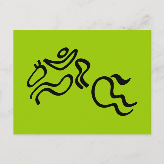 Equestrian Jumping Postcard (Front)