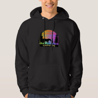 Equestrian Living Colourful Sunset Horse Girl Silh Hoodie