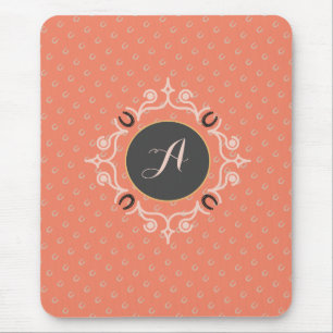 Equestrian Monogram Lucky Horse Shoe Mouse Mat