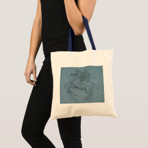 Equestrian Monument (study) by Leonardo da Vinci Tote Bag