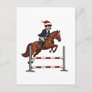 Equestrian Nutcracker Christmas 2026 Holiday Postcard