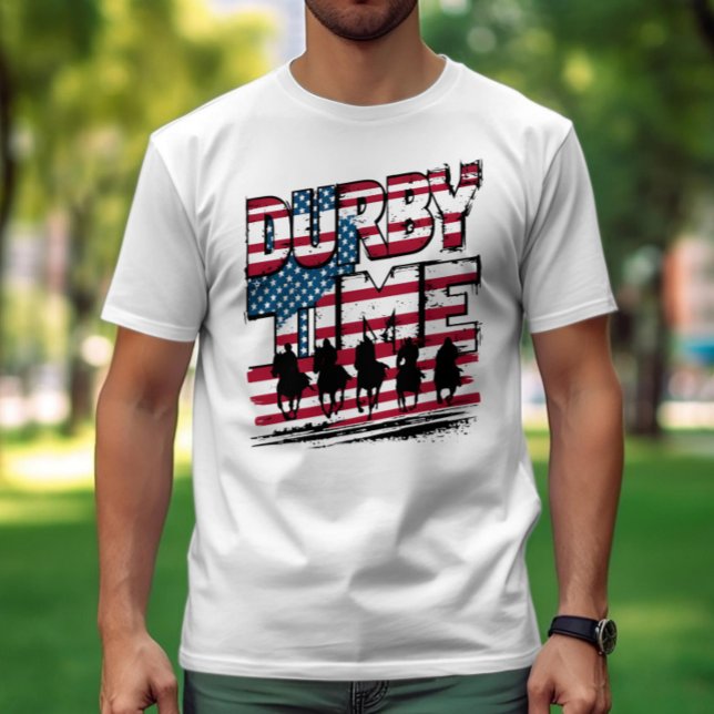 Equestrian Patriots Riding Before American Flag T-Shirt (Creator Uploaded)