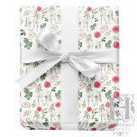 Equestrian Pink Floral Rustic Wedding Wrapping Paper<br><div class="desc">Celebrate a special day with this Equestrian Pink Floral Rustic Wedding Wrapping Paper. Perfect for brides,  crafters,  and creatives,  this charming wrap adds an equestrian,  whimsical,  floral and rustic touch to wedding gifts,  bridal showers,  and celebration projects. Find matching Equestrian Wedding supplies in our shop: Hot Pocket Graphics.</div>