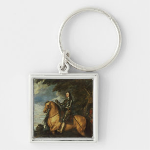 Equestrian Portrait of Charles I  c.1637-38 Key Ring