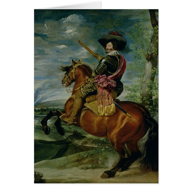 Equestrian Portrait of Don Gaspar de Guzman (Front)