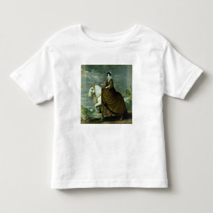 Equestrian portrait of Elisabeth de France Toddler T-Shirt