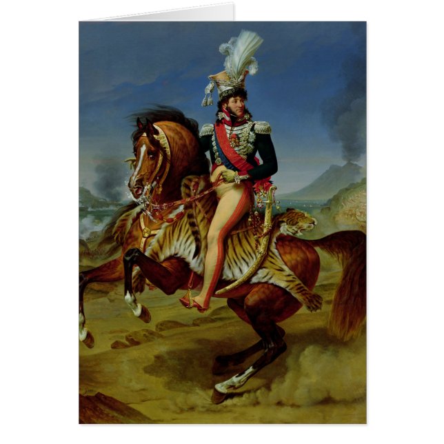 Equestrian Portrait of Joachim Murat  1812 (Front)