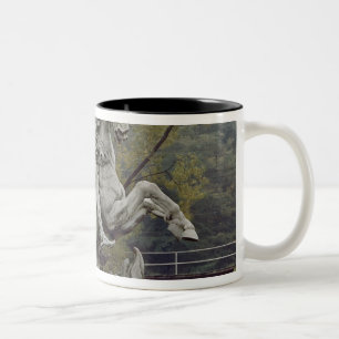Equestrian Portrait of Louis XIV 2 Two-Tone Coffee Mug