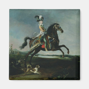 Equestrian Portrait of Marie-Antoinette Magnet