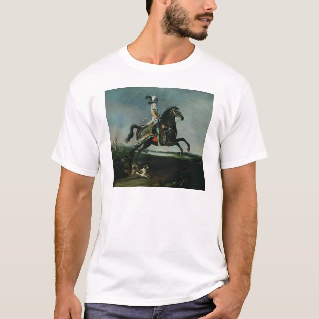 Equestrian Portrait of Marie-Antoinette T-Shirt (Front)
