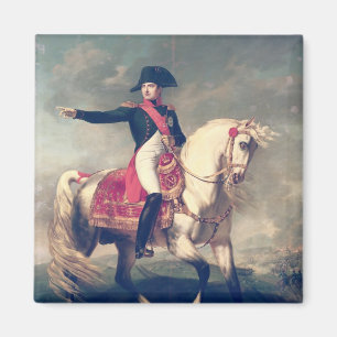 Equestrian Portrait of Napoleon I  1810 Magnet