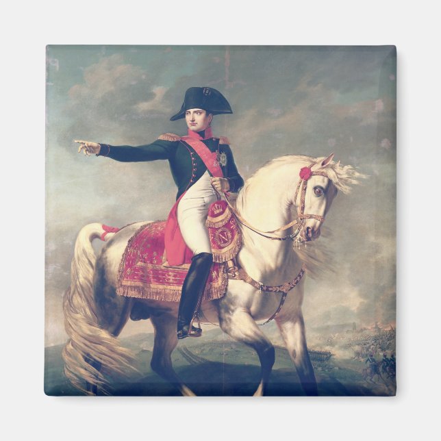 Equestrian Portrait of Napoleon I  1810 Magnet (Front)