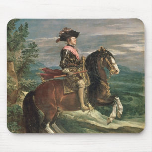 Equestrian Portrait of Philip IV  c.1636 Mouse Mat