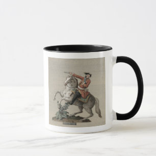 Equestrian portrait of Prince Charles Mug