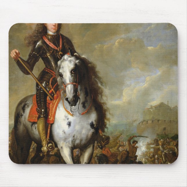 Equestrian Portrait of Prince Eugene Mouse Mat (Front)