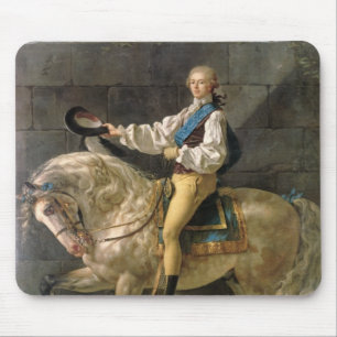 Equestrian Portrait of Stanislas Kostka Mouse Mat