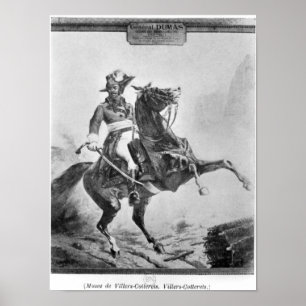 Equestrian portrait of Thomas Alexandre Poster