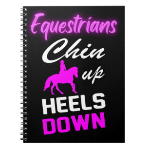 Equestrian Riding Quotes Notebook