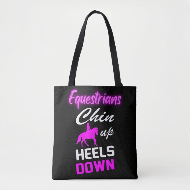 Equestrian Riding Quotes  Tote Bag (Front)