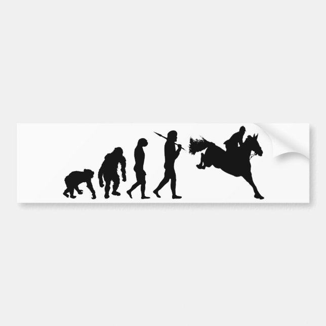 Equestrian Show Jumping riders gift ideas Bumper Sticker (Front)