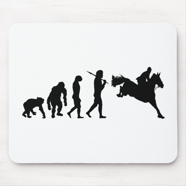 Equestrian Show Jumping riders gift ideas Mouse Mat (Front)