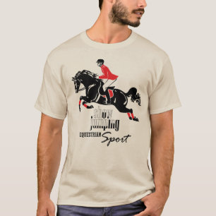 equestrian show jumping T-Shirt