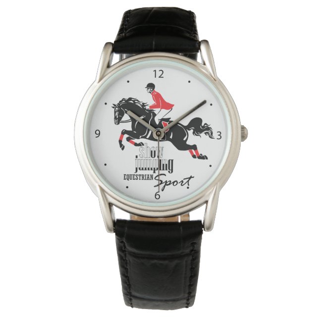 equestrian show jumping watch (Front)