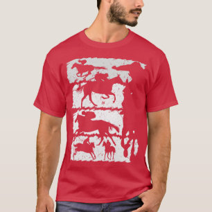 Equestrian Silhouette Horse Riding T-Shirt