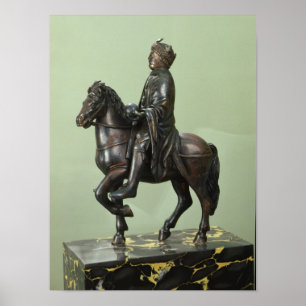 Equestrian statue of Charlemagne 2 Poster