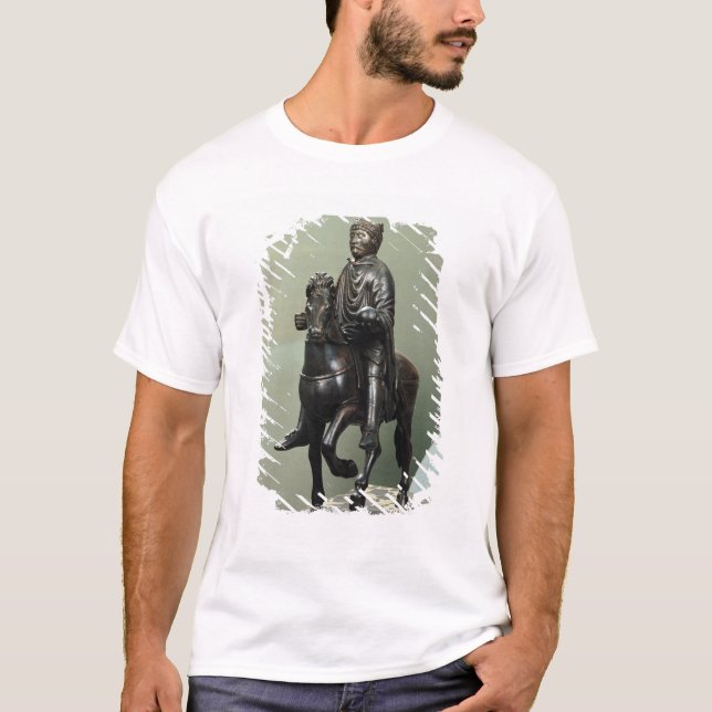 Equestrian statue of Charlemagne T-Shirt (Front)