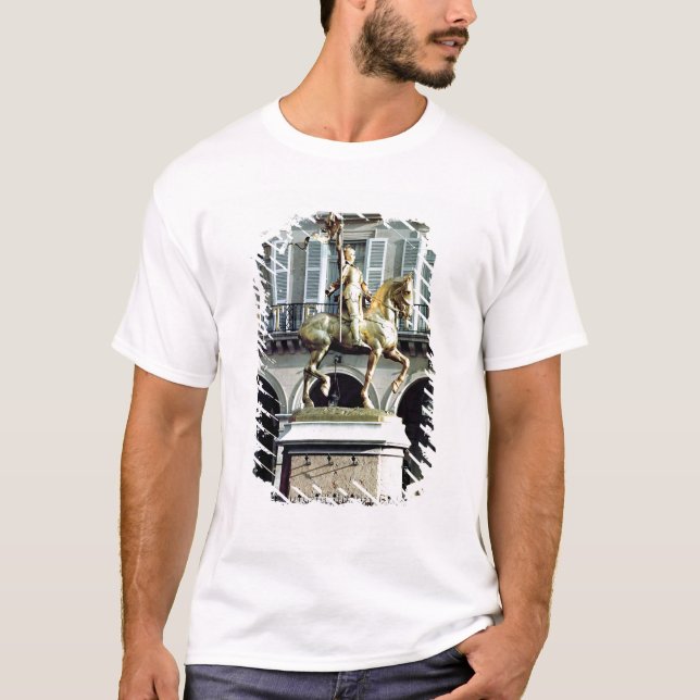 Equestrian statue of Joan of Arc T-Shirt (Front)