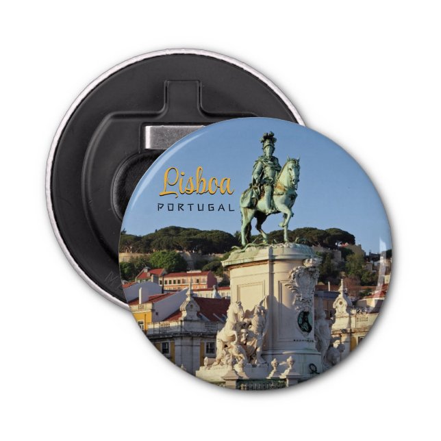 Equestrian statue of King José I, Lisbon  Bottle Opener (Front)