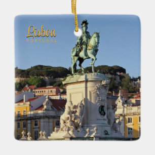 Equestrian statue of King José I, Lisbon   Ceramic Ornament