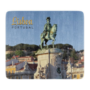 Equestrian statue of King José I, Lisbon  Cutting Board