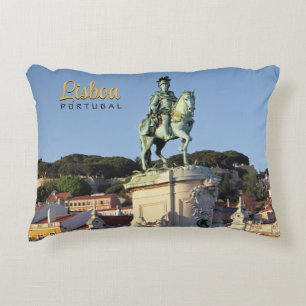 Equestrian statue of King José I, Lisbon Decorative Cushion