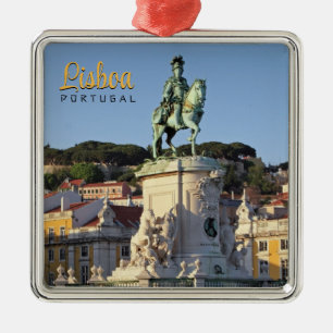 Equestrian statue of King José I, Lisbon Metal Tree Decoration