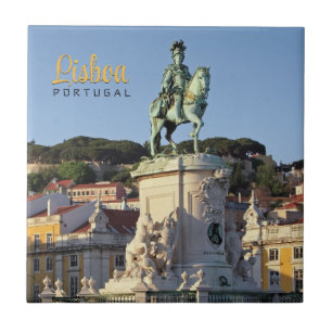 Equestrian statue of King José I, Lisbon  Tile