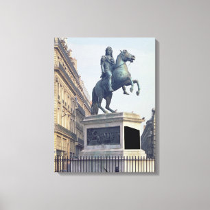 Equestrian Statue of King Louis XIV (1816-22) (bro Canvas Print