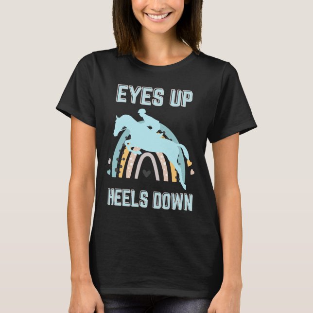 Equestrian Women Girls Gift Just A Girl Who Loves  T-Shirt (Front)