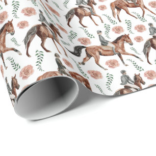 Equestrian Wrapping Paper