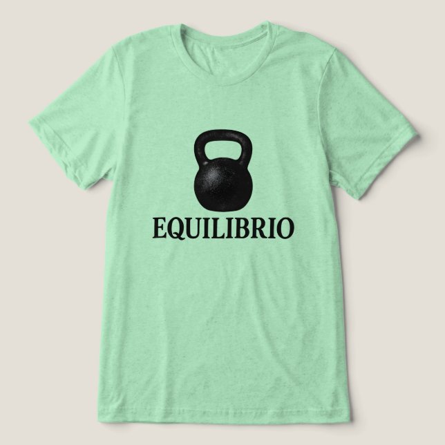 Equilibrio Tri-Blend Shirt (Design Front)