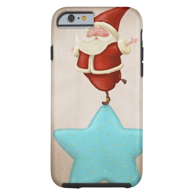 Equilibrist Santa Claus Case-Mate iPhone Case (Back)