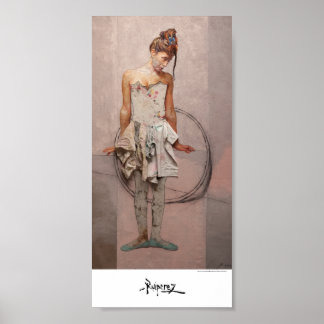 "Equilibrista Con Aro", by Ruiperez Poster