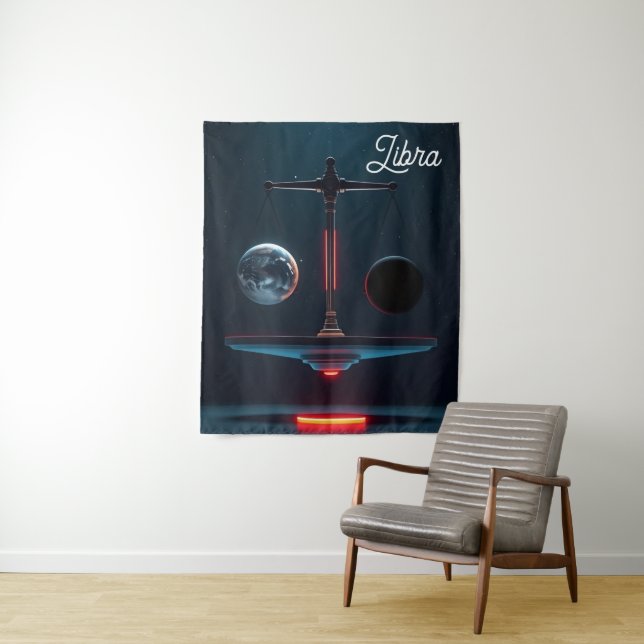 Equilibrium Libra Wall Tapestry. Tapestry (In Situ)
