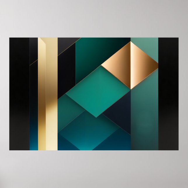 Equilibrium of Shapes Poster (Front)