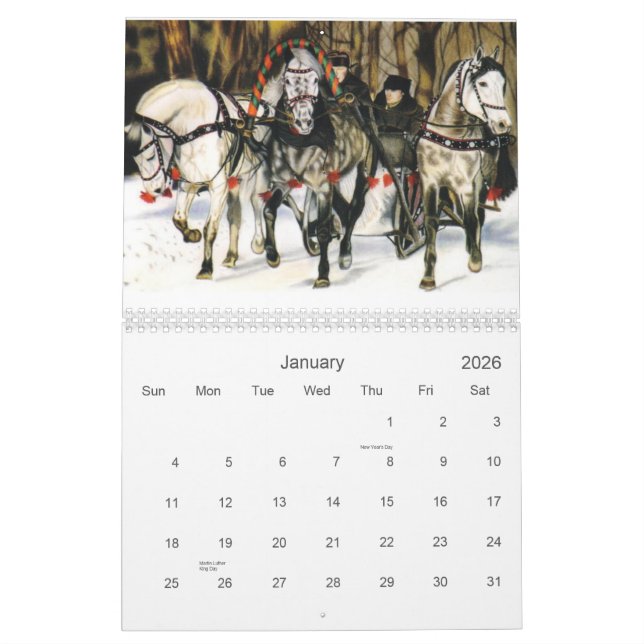 Equine 2011 Calendar #1 (Jan 2026)