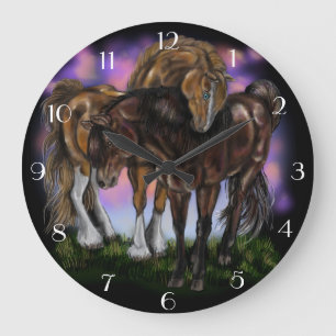 Equine Devotion Clock
